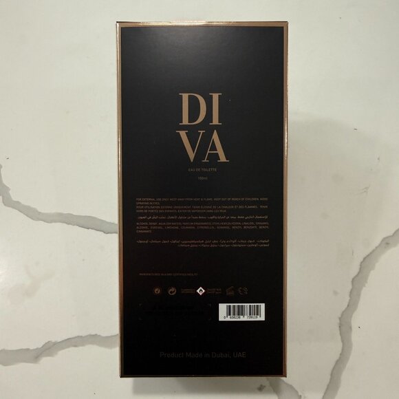 DIVA by Swiss Collection EDT Women 100ml Inspired by Carolina Herrera Good Girl - Picture 6 of 7